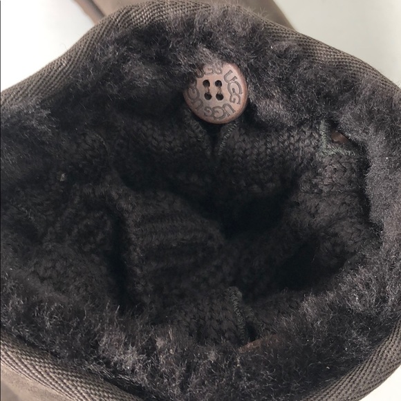 Ugg Boots Tularosa Route Detachable Chocolate New - Picture 5 of 8